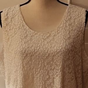 Absolutely Gorgeous Lace Tank Susan Graver